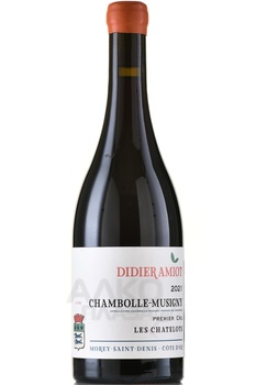 Domaine Didier Amiot 1er Cru Les Chatelots Chambolle-Musigny - вино Дидье Амио Премье Крю Ле Шатело Шамболь-Мюзиньи 0.75 л красное сухое