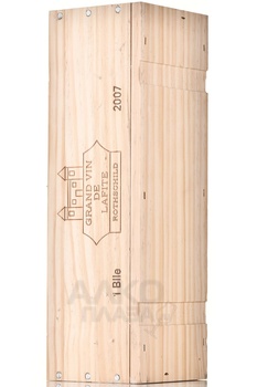 Chateau Lafite Rothschild Pauillac AOC - вино Шато Лафит Ротшильд АОС Пойак 2007 год 0.75 л красное сухое в д/у