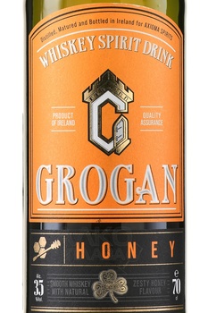 Grogan Honey - виски Гроган Хани 0.7 л