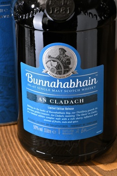Bunnahabhain An Cladach - виски Буннахавэн Ан Кладах 1 л в тубе
