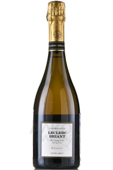 Leclerc Briant Reserve - шампанское Леклер Бриант Резерв 0.75 л белое экстра брют