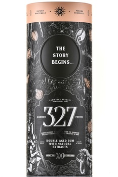 327 Rum XO - ром 327 ХО 0.7 л в тубе