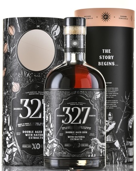 327 Rum XO - ром 327 ХО 0.7 л в тубе