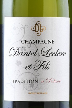 Daniel Leclerc & Fils Tradition - шампанское Даниель Леклерк эт Фис Традисьон 0.75 л белое экстра брют