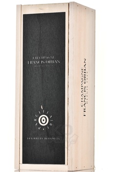 Francis Orban Les Hauts-Baigneux Meunier - шампанское Франсис Орбан Ле О-Бёнье Менье 0.75 л белое экстра брют в д/у