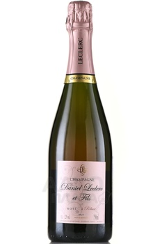 Daniel Leclerc & Fils Rose - шампанское Даниель Леклерк эт Фис Розе 0.75 л розовое брют