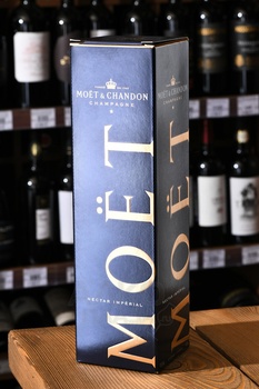 Moet & Chandon Nectar Imperial - шампанское Моет & Шандон Нектар Империал 0.75 л белое полусладкое в п/у