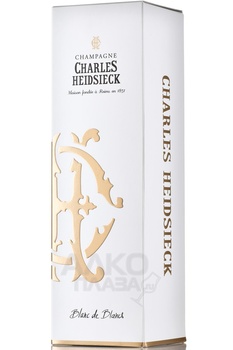 Charles Heidsieck Blanc de Blancs - шампанское Шарль Хайдсик Блан де Блан 0.75 л белое брют в п/у