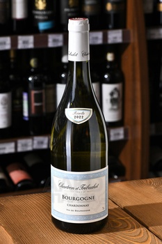 Chartron et Trebuchet Bourgogne Chardonnay - вино Шартрон э Требюше Бургонь Шардоне 0.75 л белое сухое