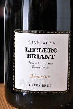 Leclerc Briant Reserve - шампанское Леклер Бриант Резерв 0.75 л белое экстра брют