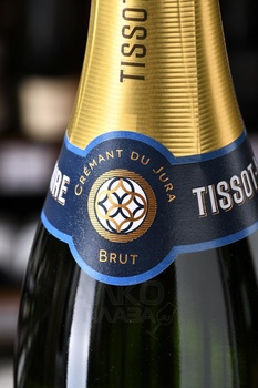 Tissot-Maire Cremant du Jura Blanc de Noirs Brut - вино игристое Тиссо-Мэр Креман дю Жура Блан де Нуар Брют 0.75 л белое брют