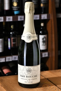 Domaine B&B Bouche Cremant De Limoux Brut Nature - вино игристое Домэн Б энд Б Буше Креман де Лиму Брют Натюр 0.75 л белое брют натюр