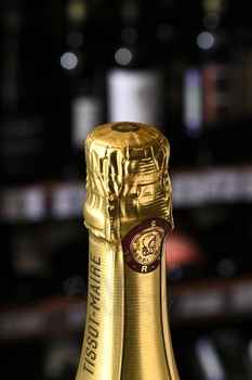 Tissot-Maire Cremant du Jura Blanc de Blancs Brut - вино игристое Тиссо-Мэр Креман дю Жюра Блан де Блан Брют 0.75 л белое брют