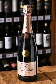 Champagne Fallet Dart Rose - шампанское Фалле Дар Розе 0.75 л розовое брют