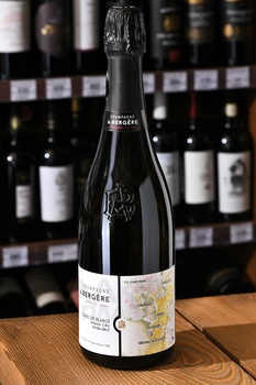 A. Bergere Blanc de Blancs Grand Cru Champagne - шампанское Шампань А.Бержер Блан де Блан Гранд Крю 0.75 л белое экстра брют