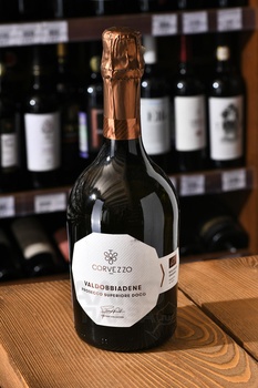 Prosecco Superiore di Conegliano Valdobbiadene DOCG - вино игристое Просекко Супериоре ди Конельяно Вальдоббьядене ДОКГ 0.75 л белое брют