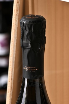 Francis Orban Les Hauts-Baigneux Meunier - шампанское Франсис Орбан Ле О-Бёнье Менье 0.75 л белое экстра брют в д/у