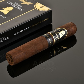 Davidoff Winston Churchill Late Hour Robusto - сигары Давидофф Уинстон Черчилль Лэйт Хоур Робусто