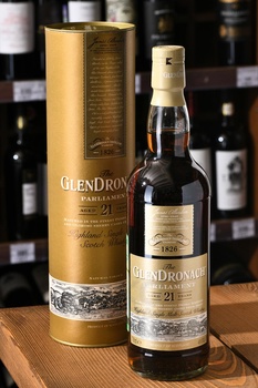 Glendronach Parliament 21 Years Old - виски Глендронах Парламент 21 Год 0.7 л в тубе