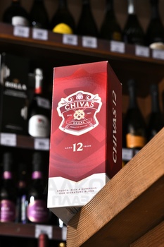 Chivas Regal 12 Years Old - виски Чивас Ригал 12 лет 0.375 л в п/у