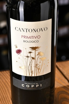 Cantonovo Primitivo - вино Кантоново Примитиво 0.75 л красное сухое