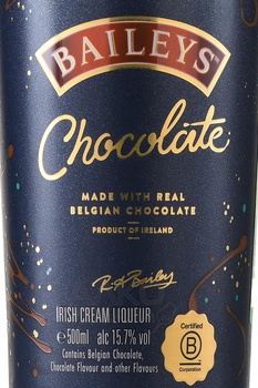 Baileys Chocolate - ликер Бэйлис Шоколад 0.5 л