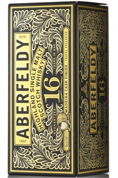 Aberfeldy 16 years Madeira Cask Finish - виски Аберфелди 16 лет Мадейра Каск Финиш 0.7 л в п/у