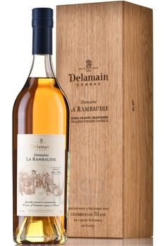 Delamain Domaine La Rambaudie - коньяк Делямэн Домэн Ла Рамбоди 0.75 л в д/у