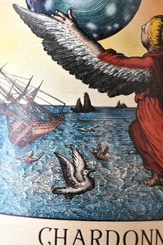 Lapis Luna Chardonnay - вино Лапис Луна Шардоне 0.75 л белое сухое