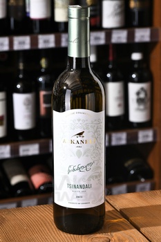 Askaneli Tsinandali - вино Асканели Цинандали 0.75 л белое сухое