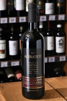 Stefano Accordini Acinatico Amarone della Valpolicella Classico - вино Стефано Аккордини Ачинатико Амароне делла Вальполичелла Классико 0.75 л красное сухое