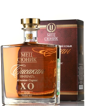 Коньяк КС Мец Сюник Сисакан ХО 10 лет 0.7 л в п/у