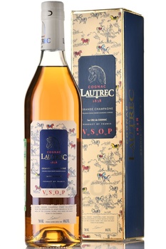 Lautrec VSOP - коньяк Лотрек ВСОП 0.7 л в п/у
