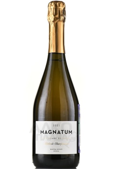 Magnatum - вино игристое Магнатум 0.75 л белое брют