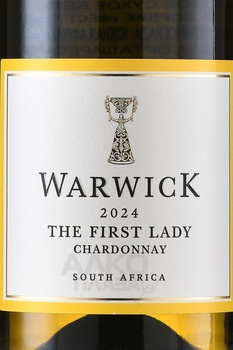 Warwick Estate The First Lady Chardonnay - вино Ворвик Истэйт Зе Фест Леди Шардоне 0.75 л белое сухое