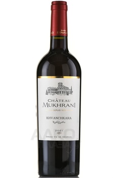 Chateau Mukhrani Khvanchkara - вино Шато Мухрани Хванчкара 0.75 л красное полусладкое