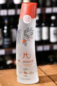 Водка Мамонт Грейпфрут 0.5 л