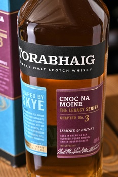 Torabhaig Legacy Series Single Malt Scotch Whisky Cnoc Na Moine - виски Торвег Легаси Сериес Сингл Молт Скотч Виски Кнок на Моине 0.7 л в п/у