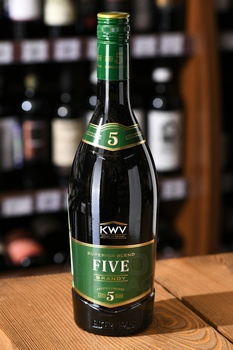 Brandy KWV 5 YO - бренди КВВ 5 лет 0.75 л