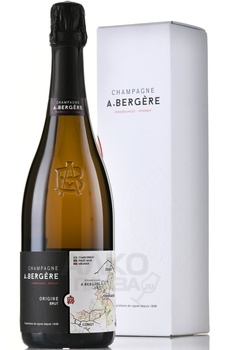 A. Bergere Origine - шампанское А.Бержер Орижин 0.75 л белое брют в п/у