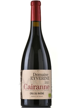 Domaine Eyverine Cairanne Cru du Rhone - вино Домен Эйверин Керанн Крю дю Рон 0.75 л красное сухое