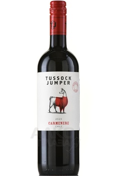 Tussock Jumper Carmenere - чилийское вино Тассок Джампер Карменер (Лама) 0.75 л красное сухое