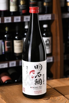 Akashi Tai Honjozo Tokubetsu - саке Акаши Тай Хонджозо Токубетсу 0.72 л