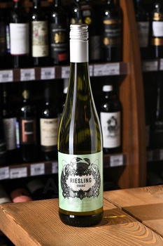 Crabo Riesling - вино Крабо Рислинг 0.75 л белое полусухое