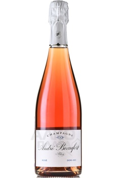 Andre Beaufort Polisy Brut Rose - шампанское Андре Бофор Полизи Резерв Розе 0.75 л розовое полусладкое