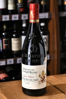 Domaine de la Chartreuse Cru du Rhone Chateauneuf-du-Pape - вино Домен де ля Шартрез Крю дю Рон Шатонеф-дю-Пап 2022 год 0.75 л красное сухое