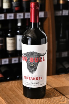 No Bull Zinfandel - вино Ноу Булл Зинфандель 2021 год 0.75 л красное сухое