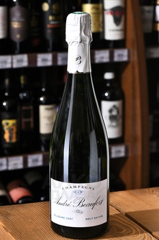 Andre Beaufort Polisy Brut Nature - шампанское Андре Бофор Полизи Брют Натюр 0.75 л белое брют натюр