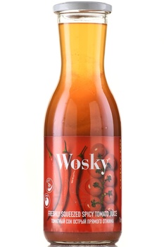 Сок Воски Томатный Острый Прямого Отжима 1 л