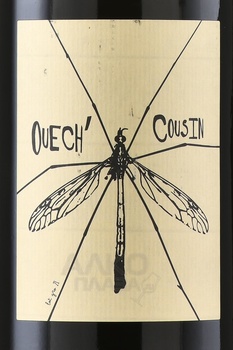 Baptiste Cousin Ouech - вино Батист Кузен Уэш 0.75 л красное сухое этикетка